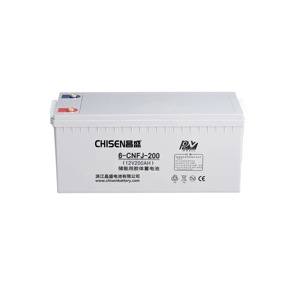 6-CNFJ-200 12V 200Ah Deep Cycle Gel Battery