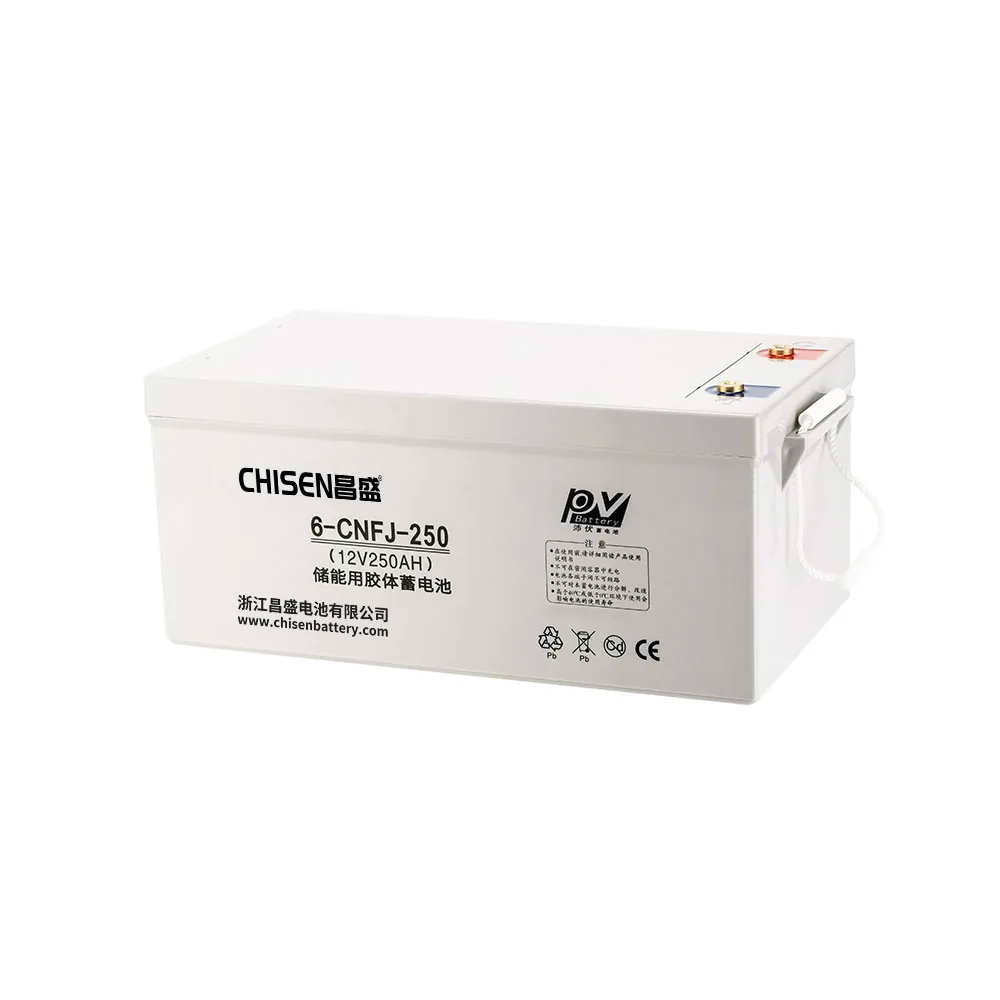 6-CNFJ-250 12V 250Ah Deep Cycle Gel Battery