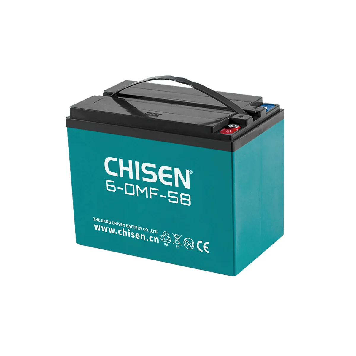CHISEN 6-DMF-58 12V 58Ah electric mobility battery
