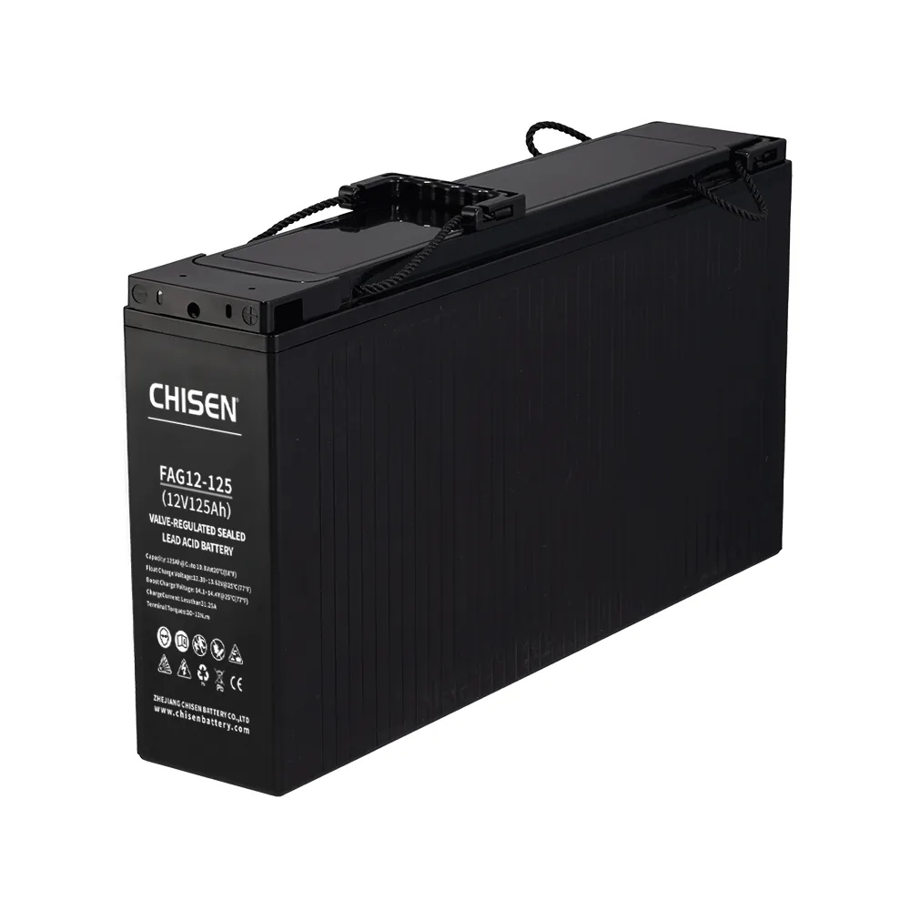 FAG12-125 12V 125Ah Front Terminal Battery image 1