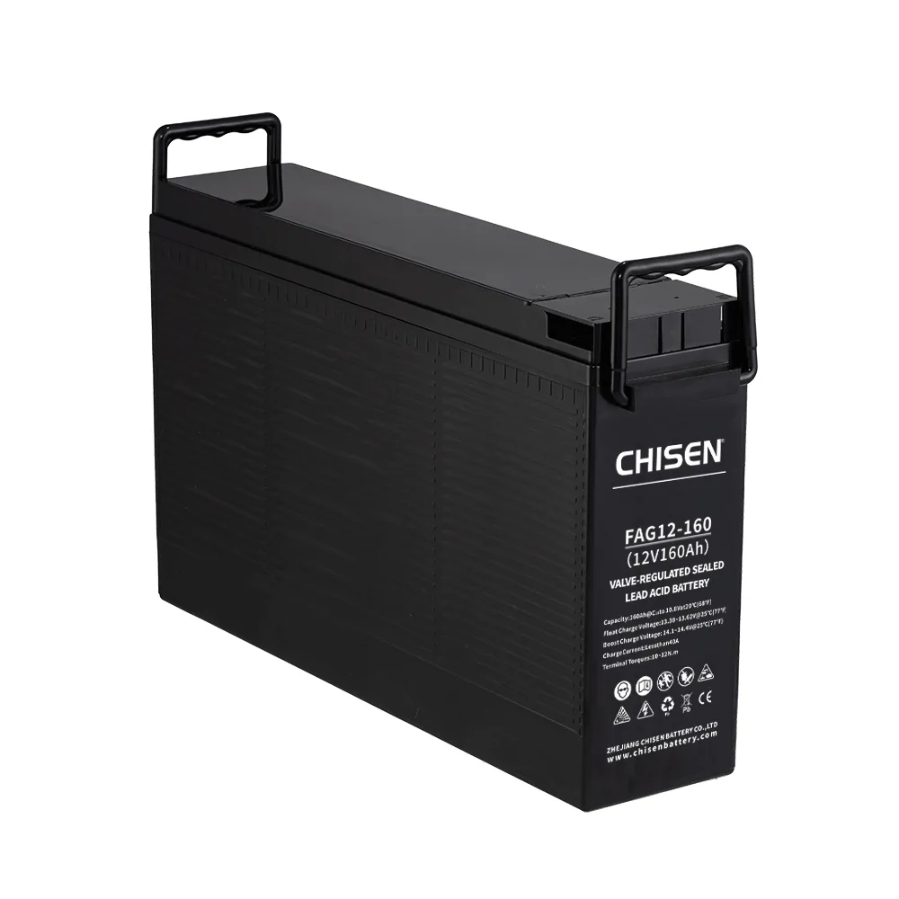 FAG12-160 12V 160Ah Front Terminal Battery image 1