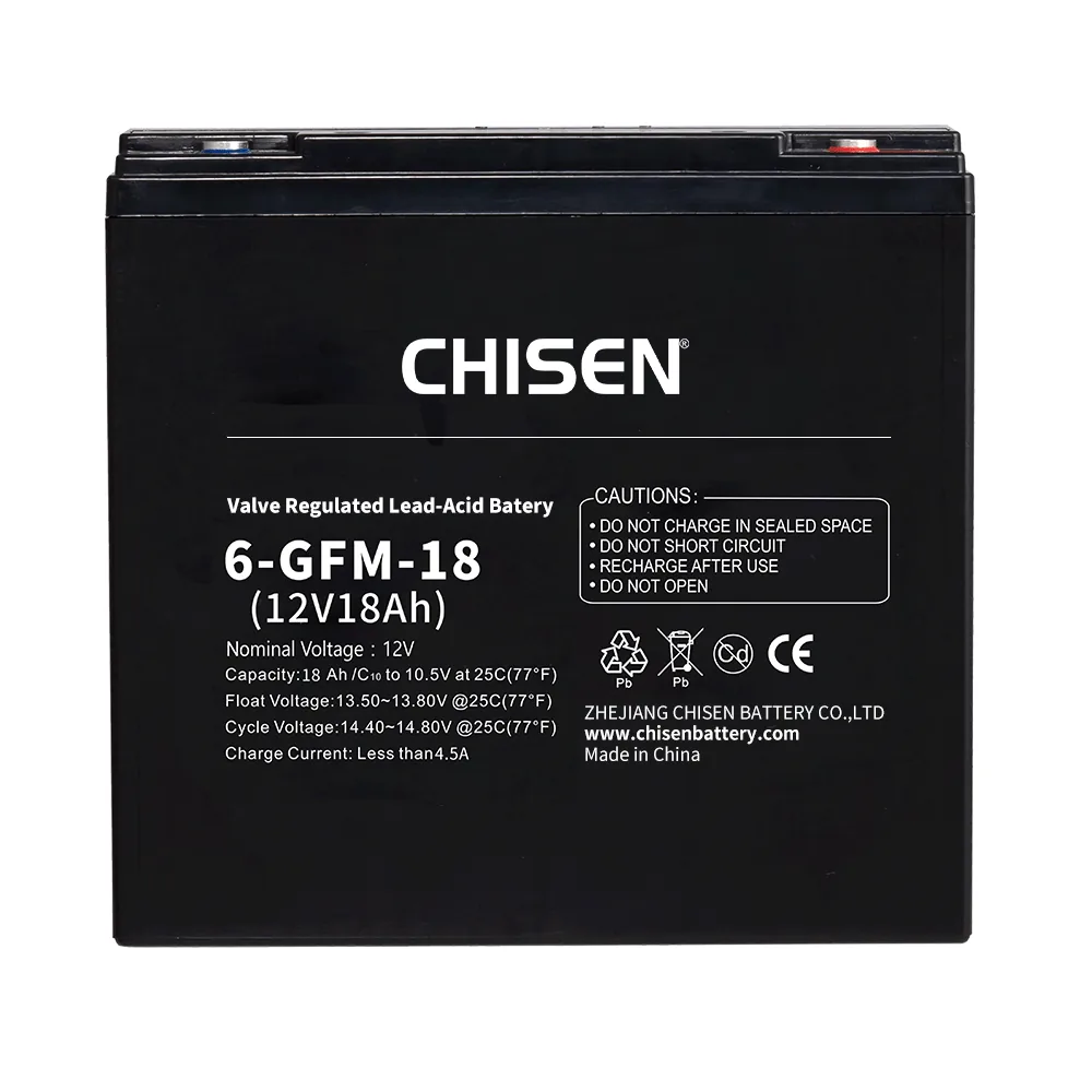 CHISEN 6-GFM-18 GFM VRLA battery product image