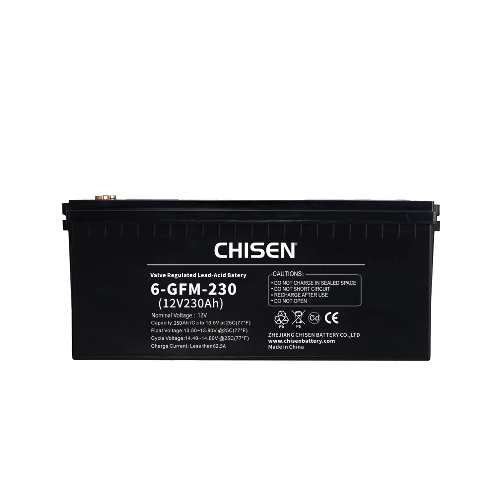 CHISEN 6-GFMJ-230 12V 230Ah GFMJ Gel VRLA Battery product image