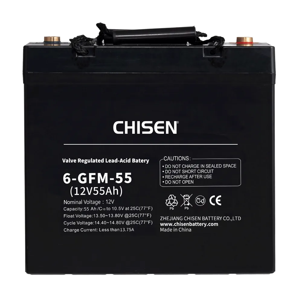 CHISEN 6-GFM-55 GFM VRLA battery product image