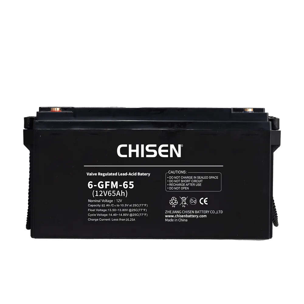 CHISEN 6-GFMJ-65A 12V 65Ah GFMJ Gel VRLA Battery product image