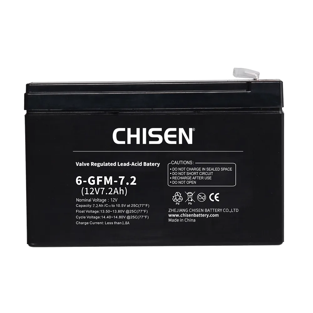 6-GFMJ-7.2 12V 7.2Ah GFMJ Gel VRLA Battery product image