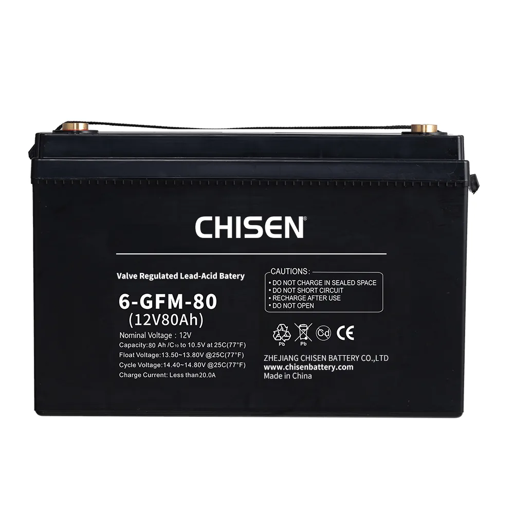 CHISEN 6-GFM-80 GFM VRLA battery product image
